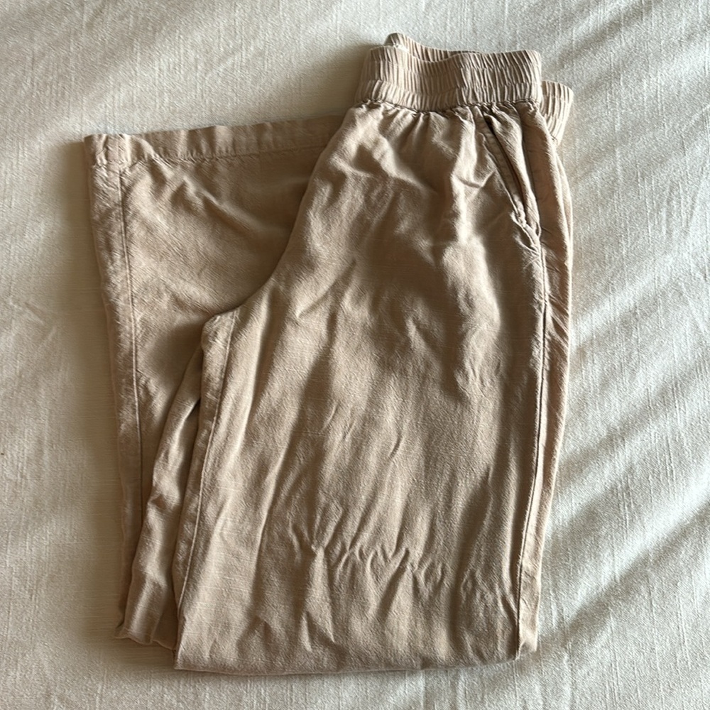 EUC Marine Layer Allison Trouser in Taupe